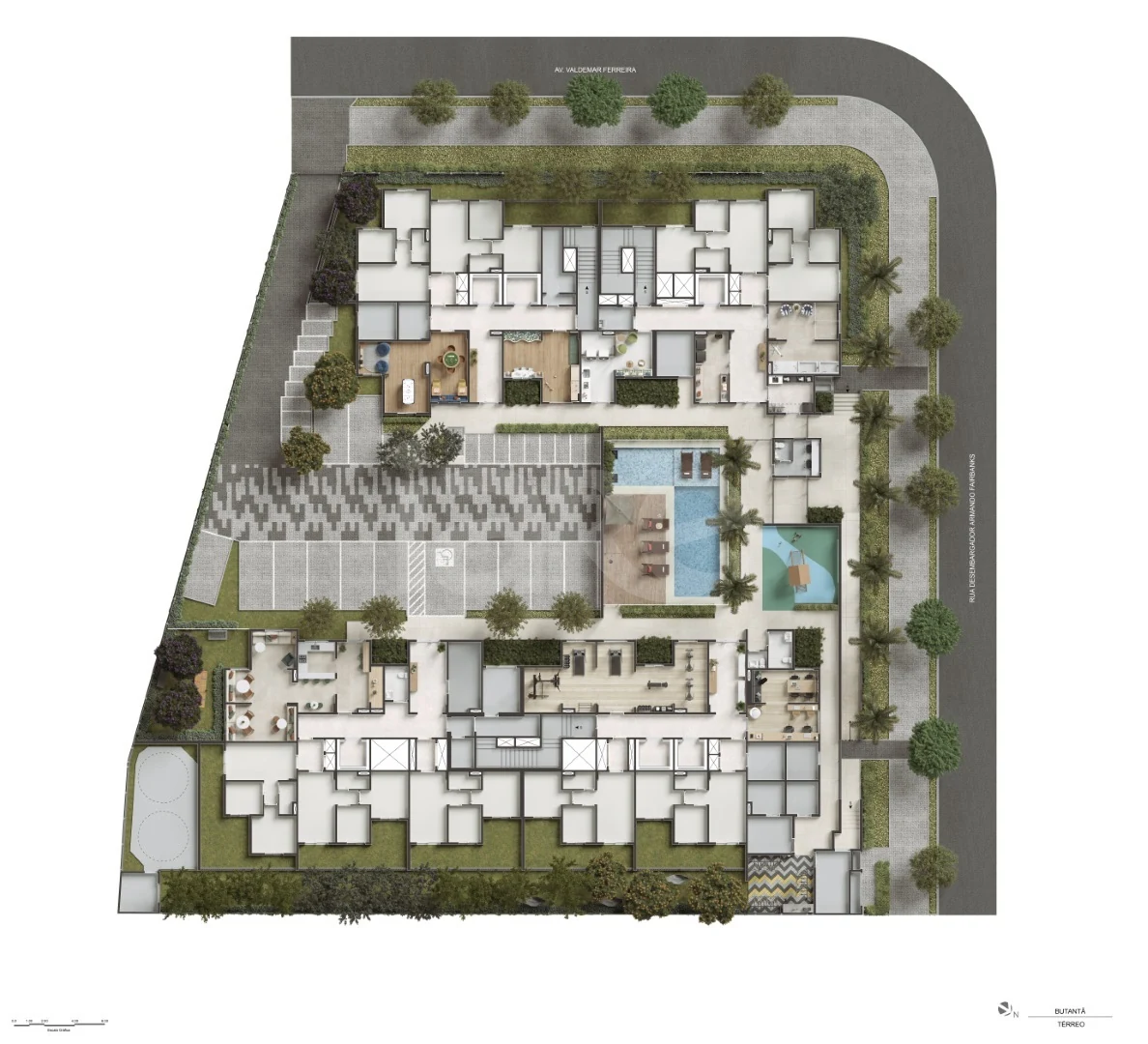 Planta — Pavimento térreo
