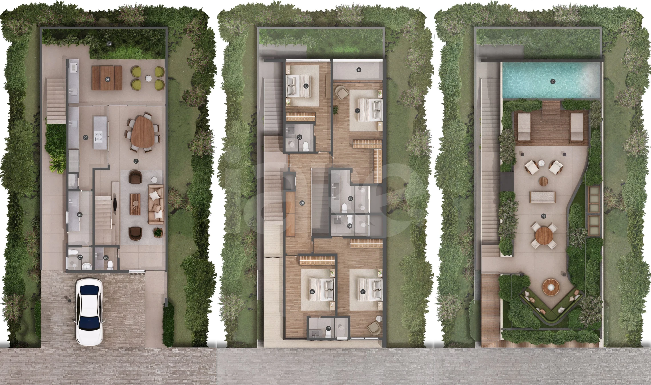 Planta — Casa em Condomínio 452,03 m²