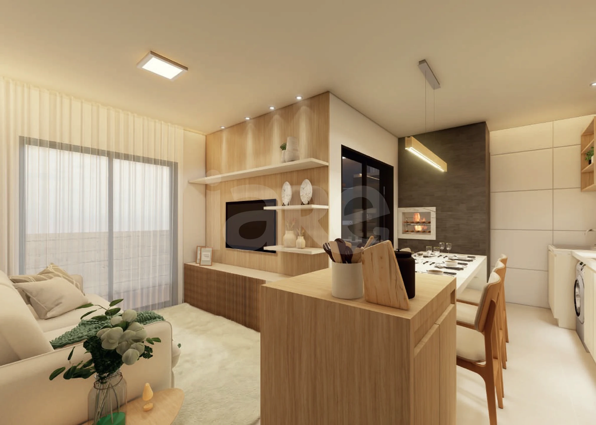 View Place Marina Mampituba - Apartamento com 77,16 m², em Centro — foto 2