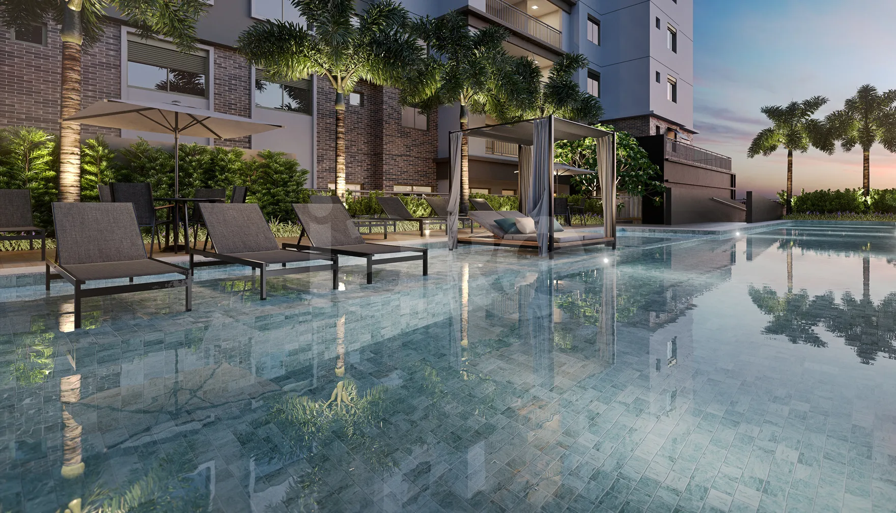 Living Villaggio Tatuapé Pienza - Apartamento com 121,76 m², em Tatuapé — foto 11