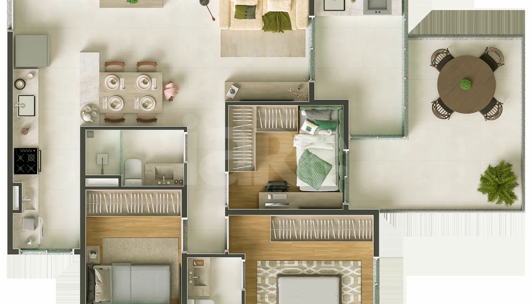 Planta — PLANTA 73M² GARDEN