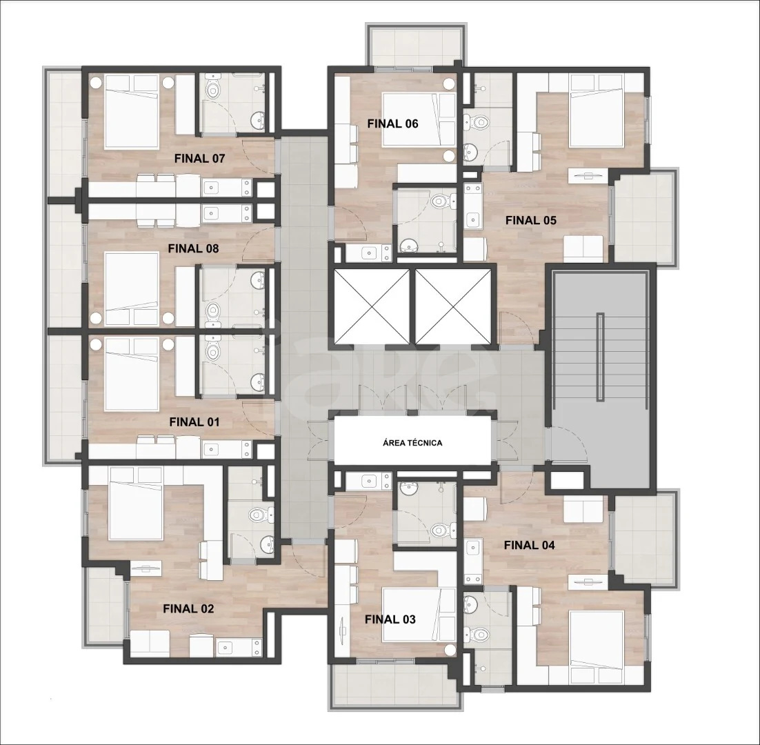 Planta — Pavimento 2