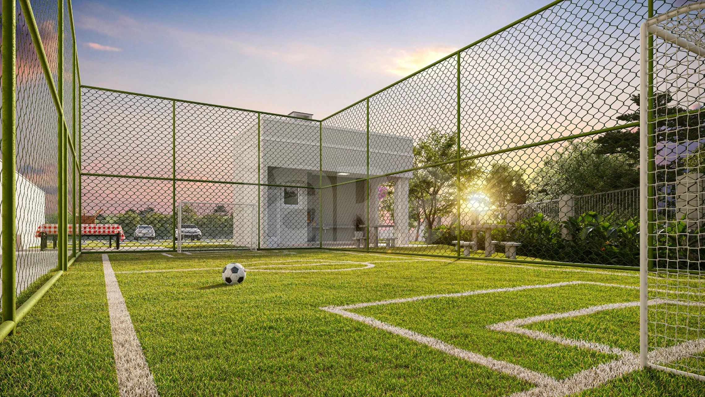 Sabiá - Garden com 58,42 m², em Jardim Santa Inês — foto 2
