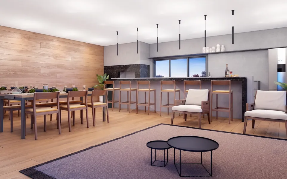 Villa Pietra Residencial - Apartamento com 63,13 m², em Vila Ipiranga — foto 4