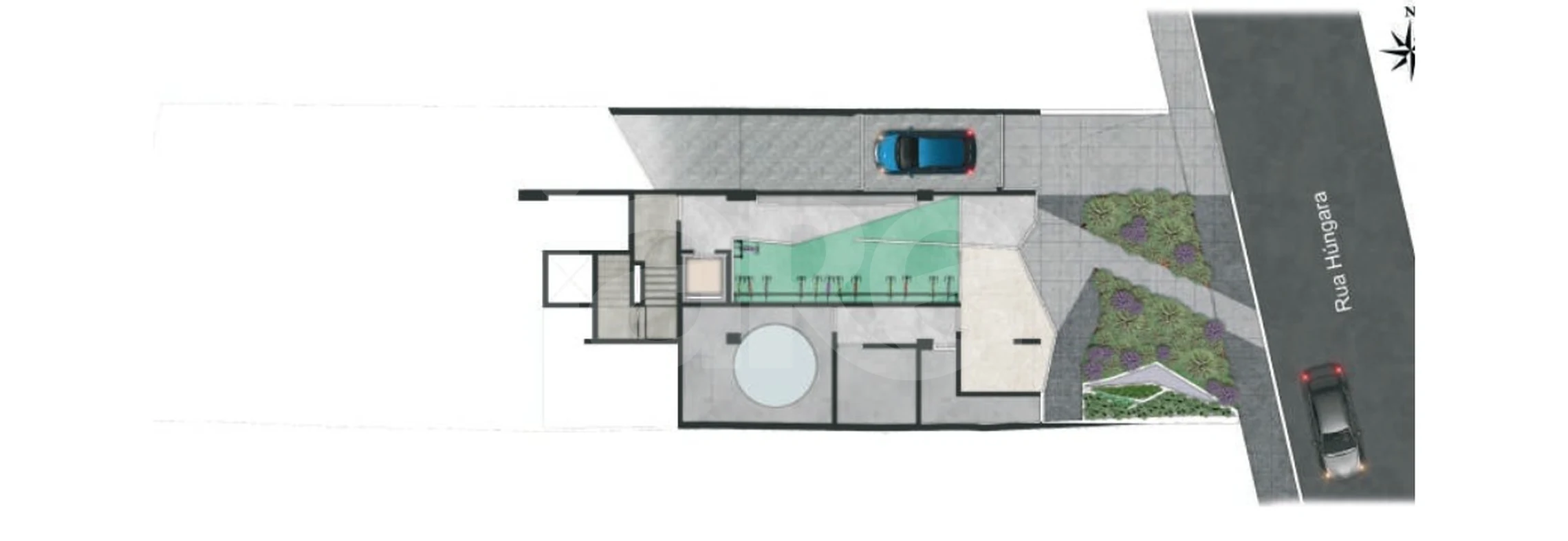 Planta — Pavimento subsolo