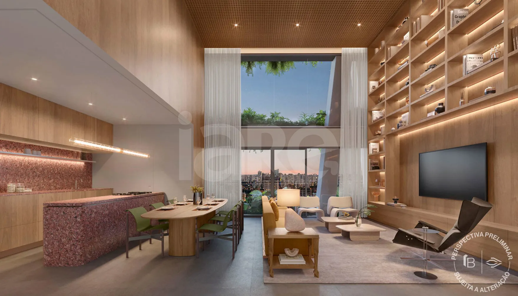 J329 Itaim - Apartamento com 52,35 m², em Itaim Bibi — foto 2