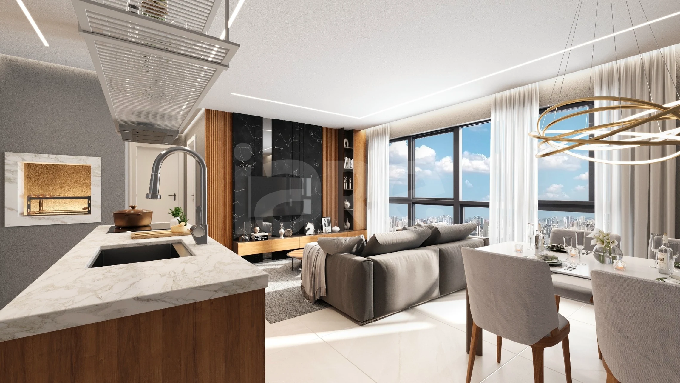 Jardim Haut - Apartamento com 79 m², em Jardim Botânico — foto 4