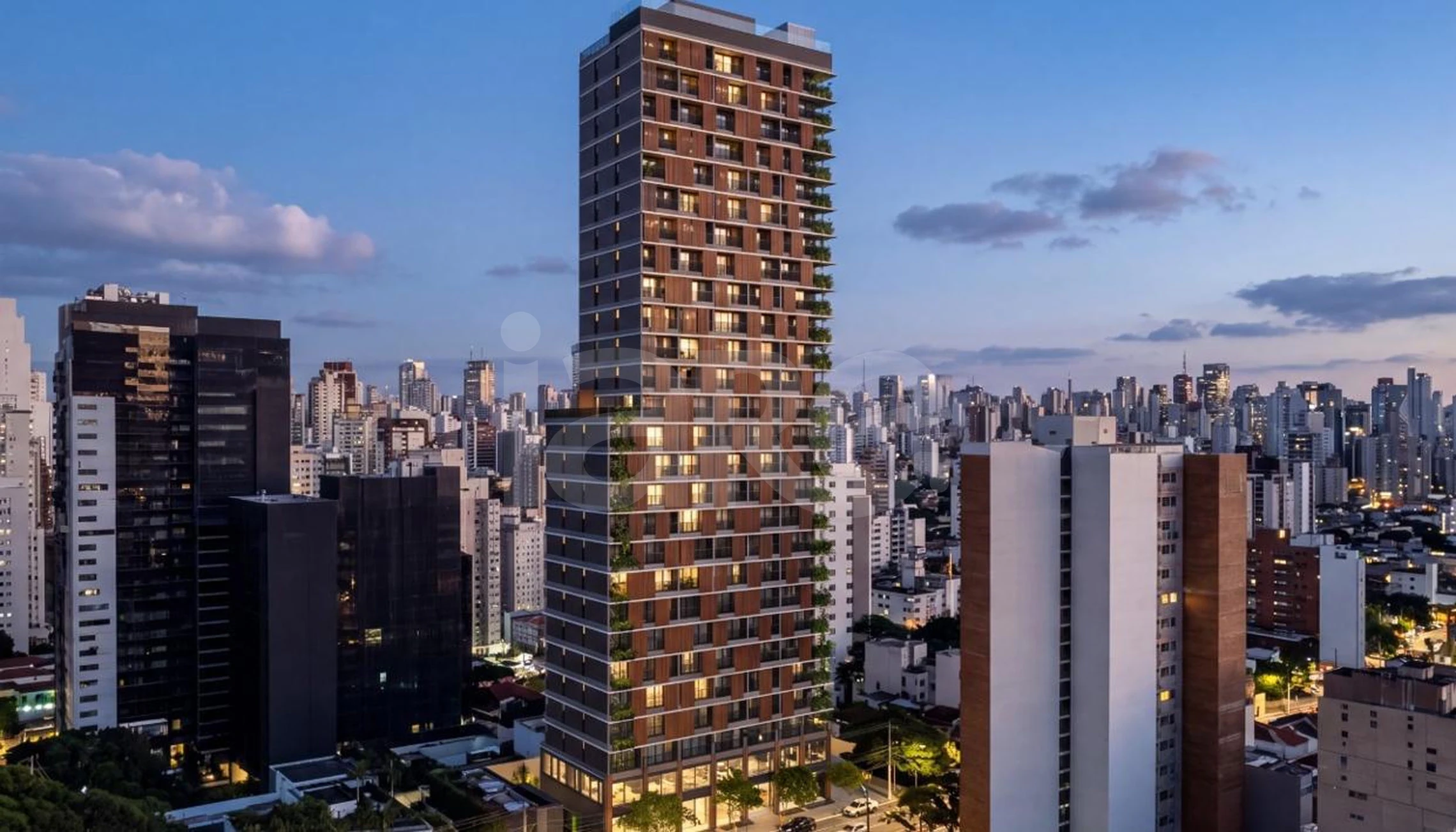 Nex One Bandeira Paulista - Studio com 24,59 m², em Itaim Bibi — foto 2