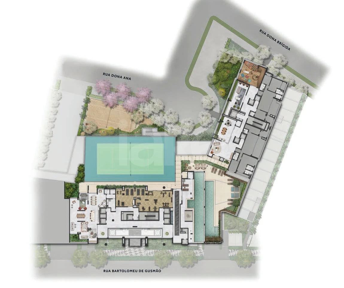 Planta — Pavimento lazer
