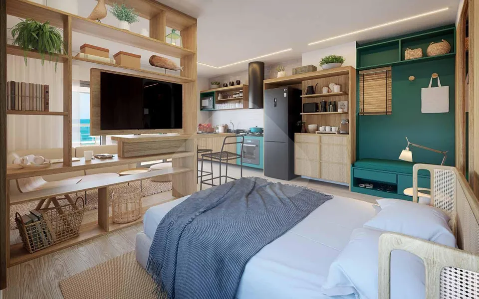 Alma Ipanema - Studio com 58,33 m², em Ipanema — foto 19