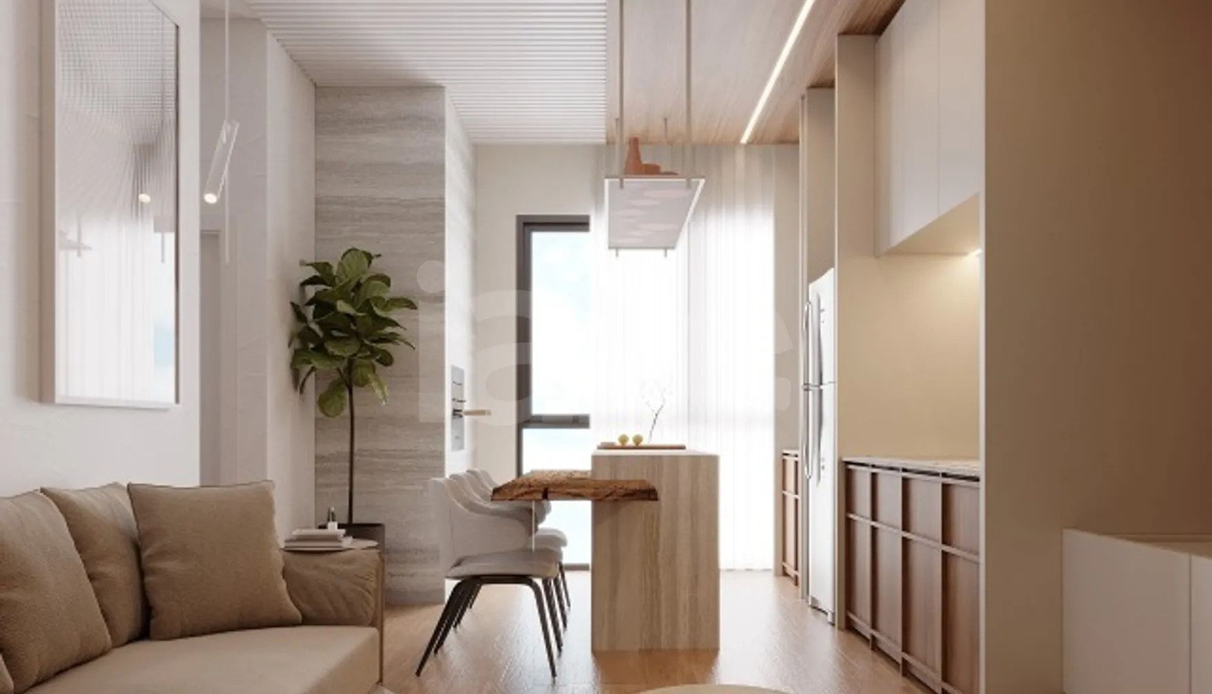 Green Ocean - Apartamento com 56,01 m², em Morretes — foto 2