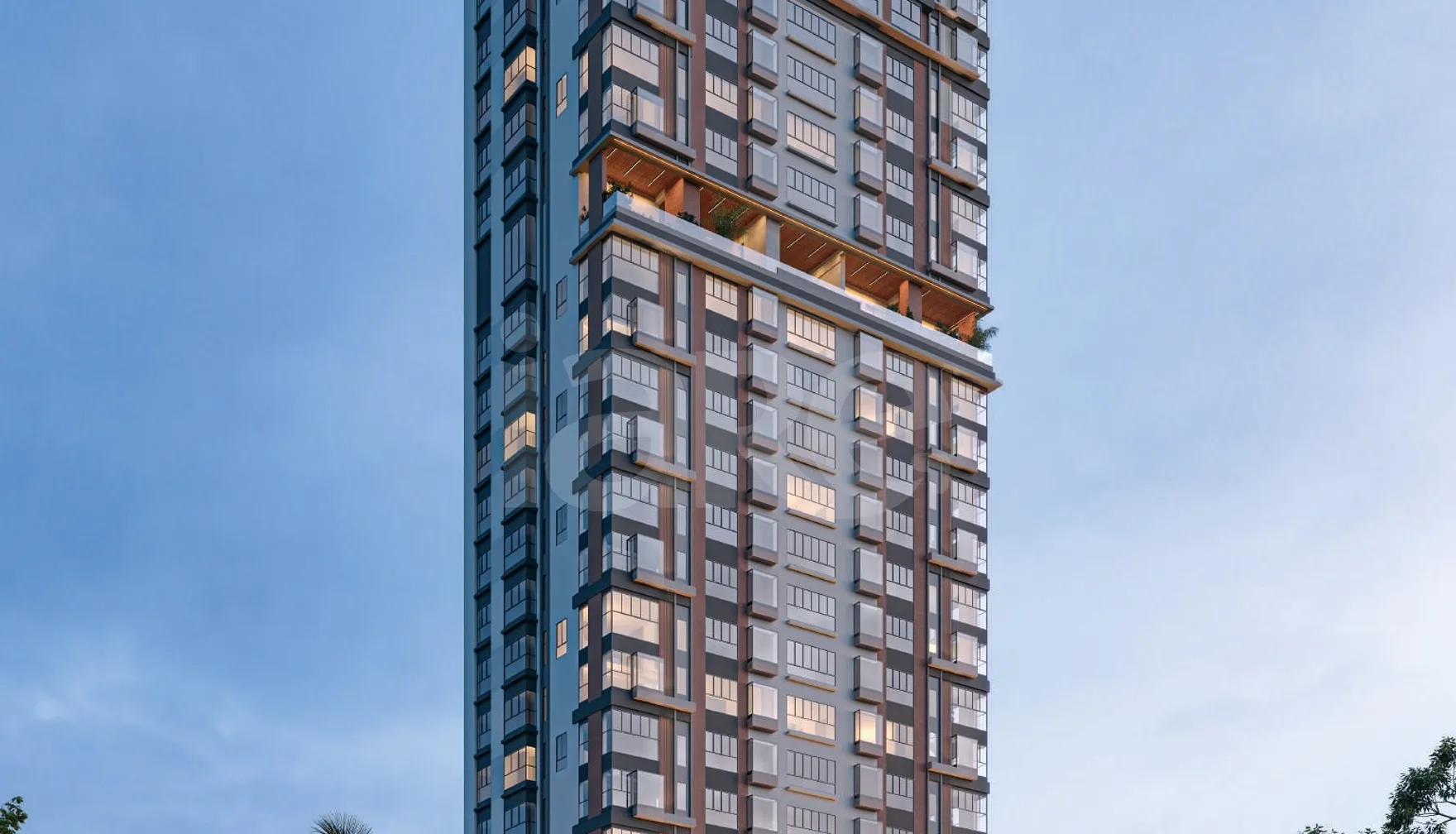 Bay Window Residence - Apartamento com 64,55 m², em Jardim Dourado — foto 1