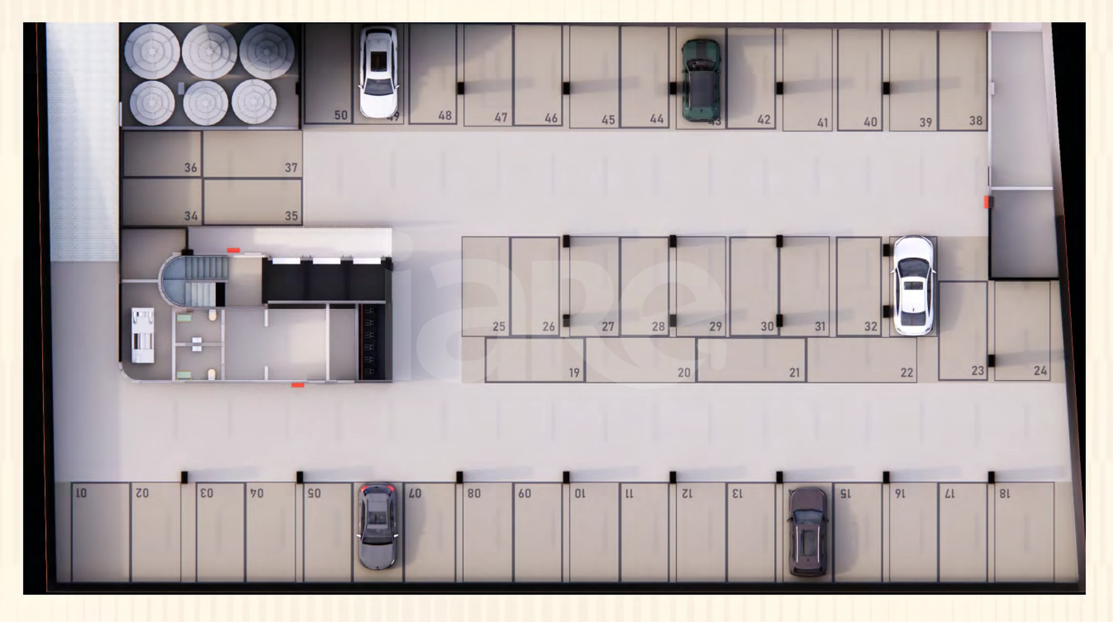 Planta — Pavimento subsolo