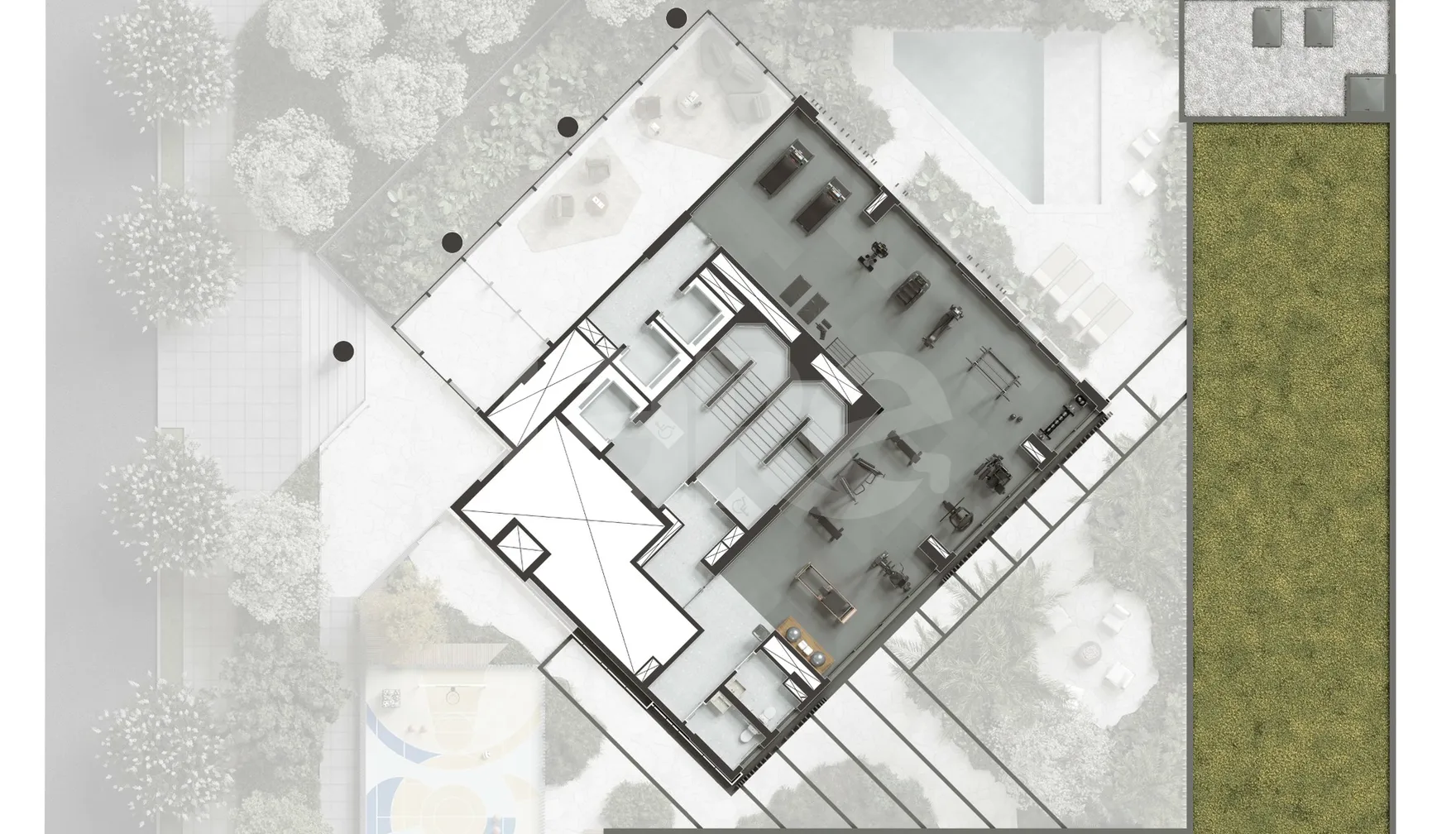Planta — Pavimento 1