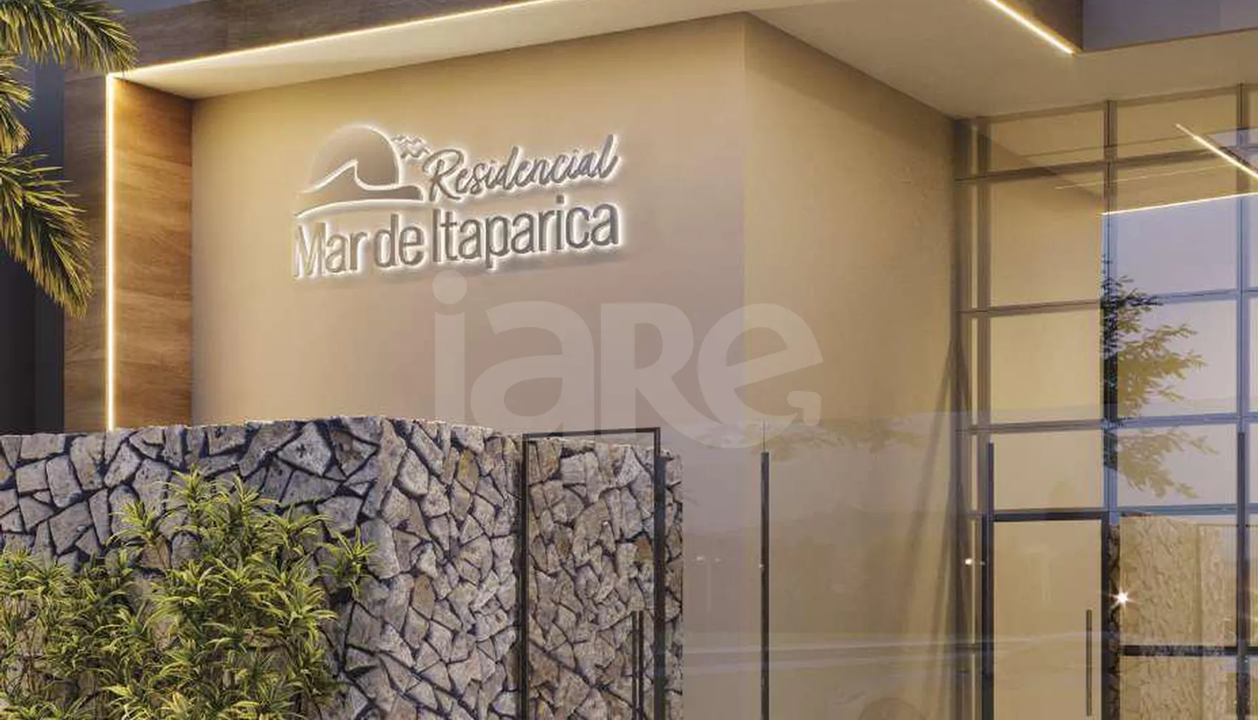Mar de Itaparica - Apartamento com 66,82 m², em Praia de Itaparica — foto 4