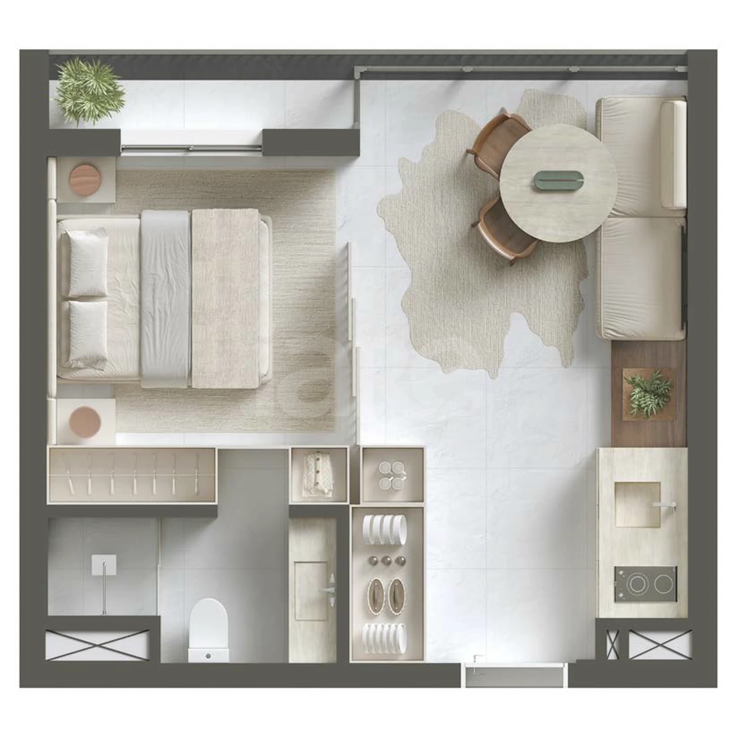 Planta — Garden 30,04 m²