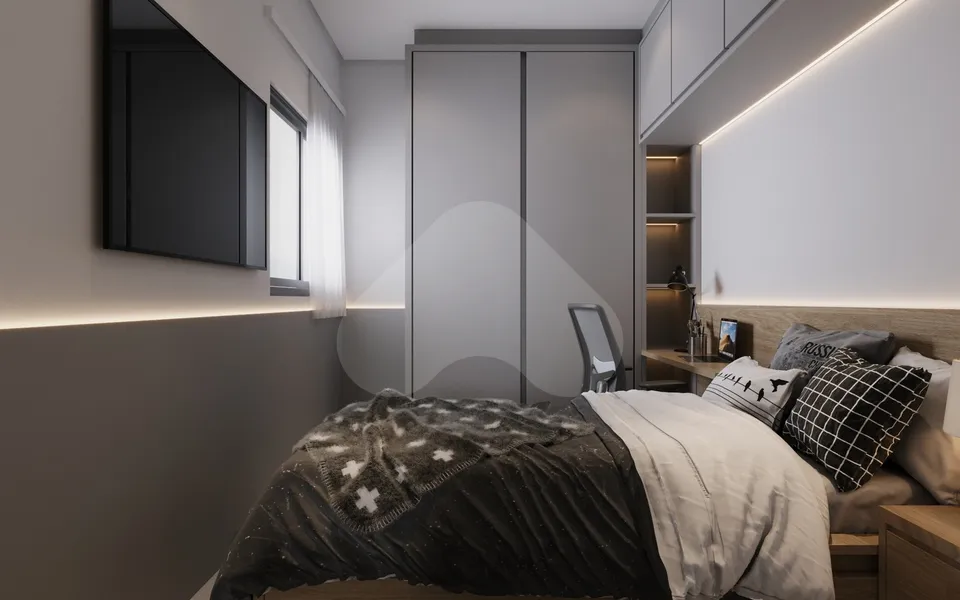 Gomes - Apartamento com 28 m², em Vila Diva — foto 4