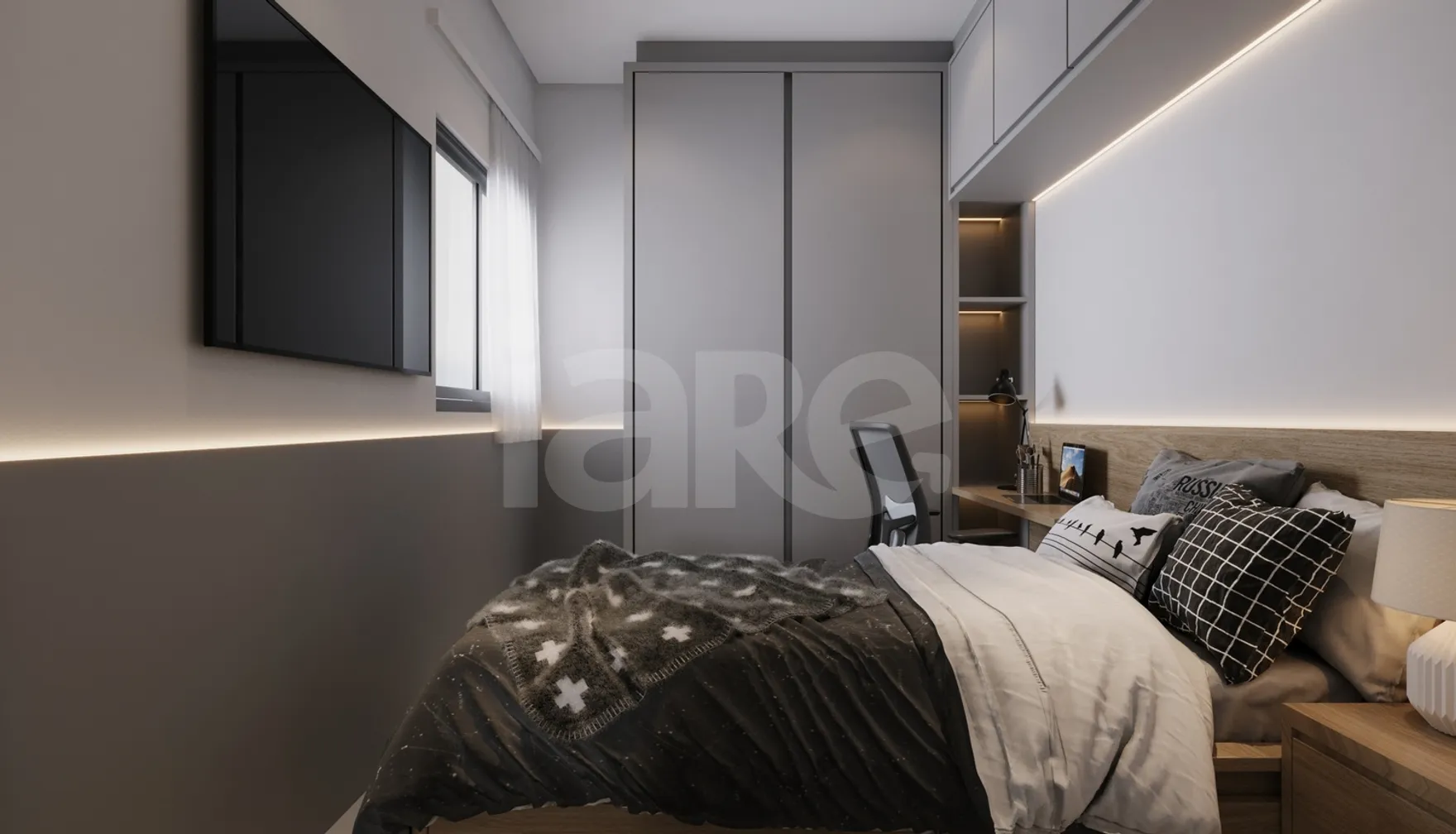 Gomes - Apartamento com 40,11 m², em Vila Diva — foto 4