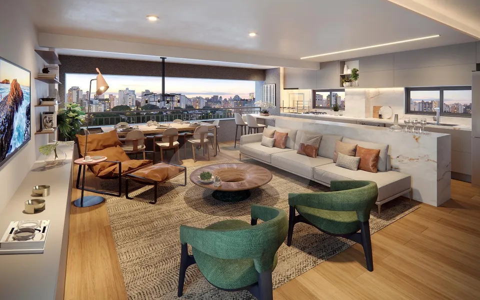 Praça Kant - Apartamento com 81 m², em Jardim Vila Mariana — foto 3