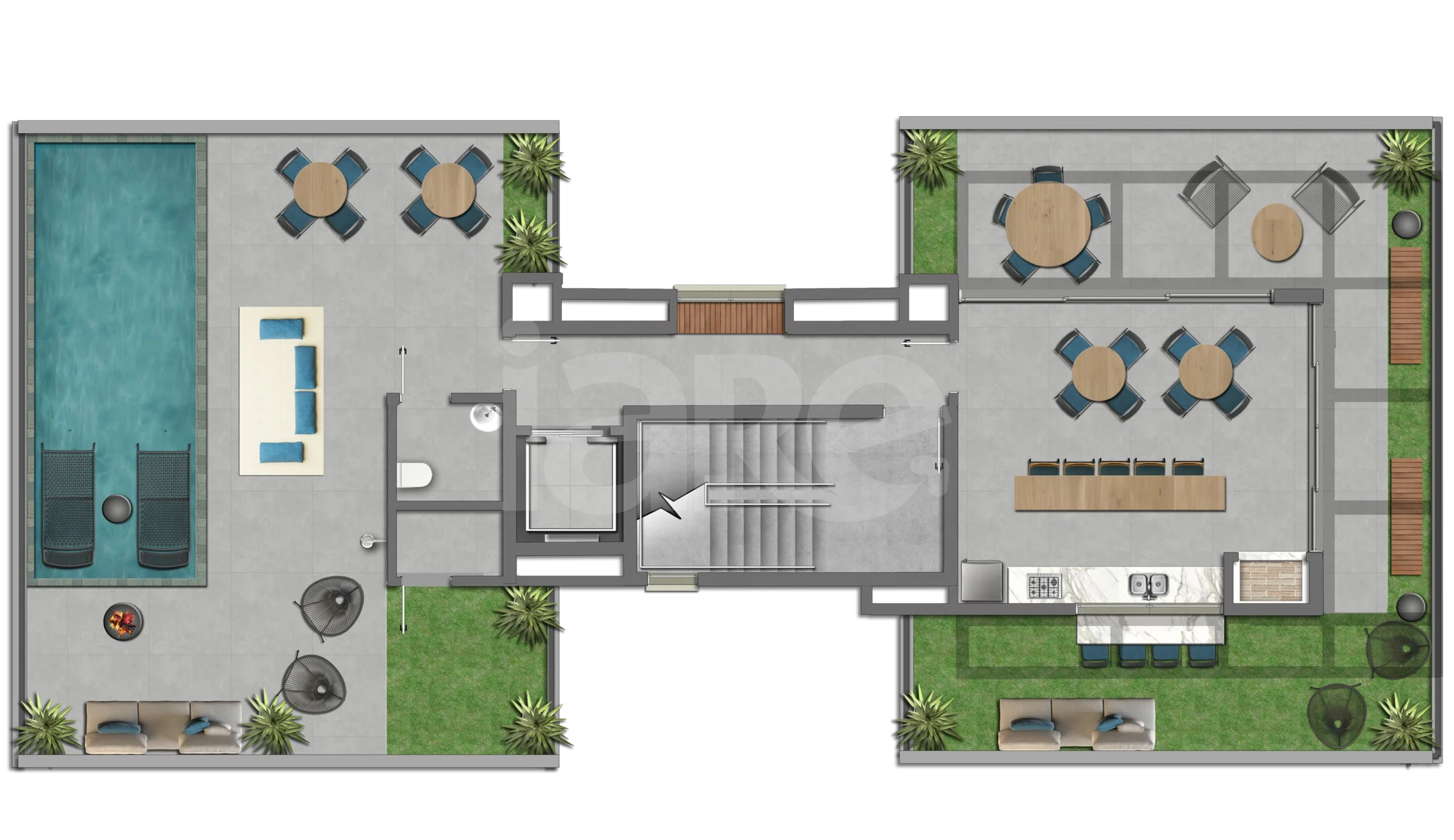Planta — Pavimento rooftop