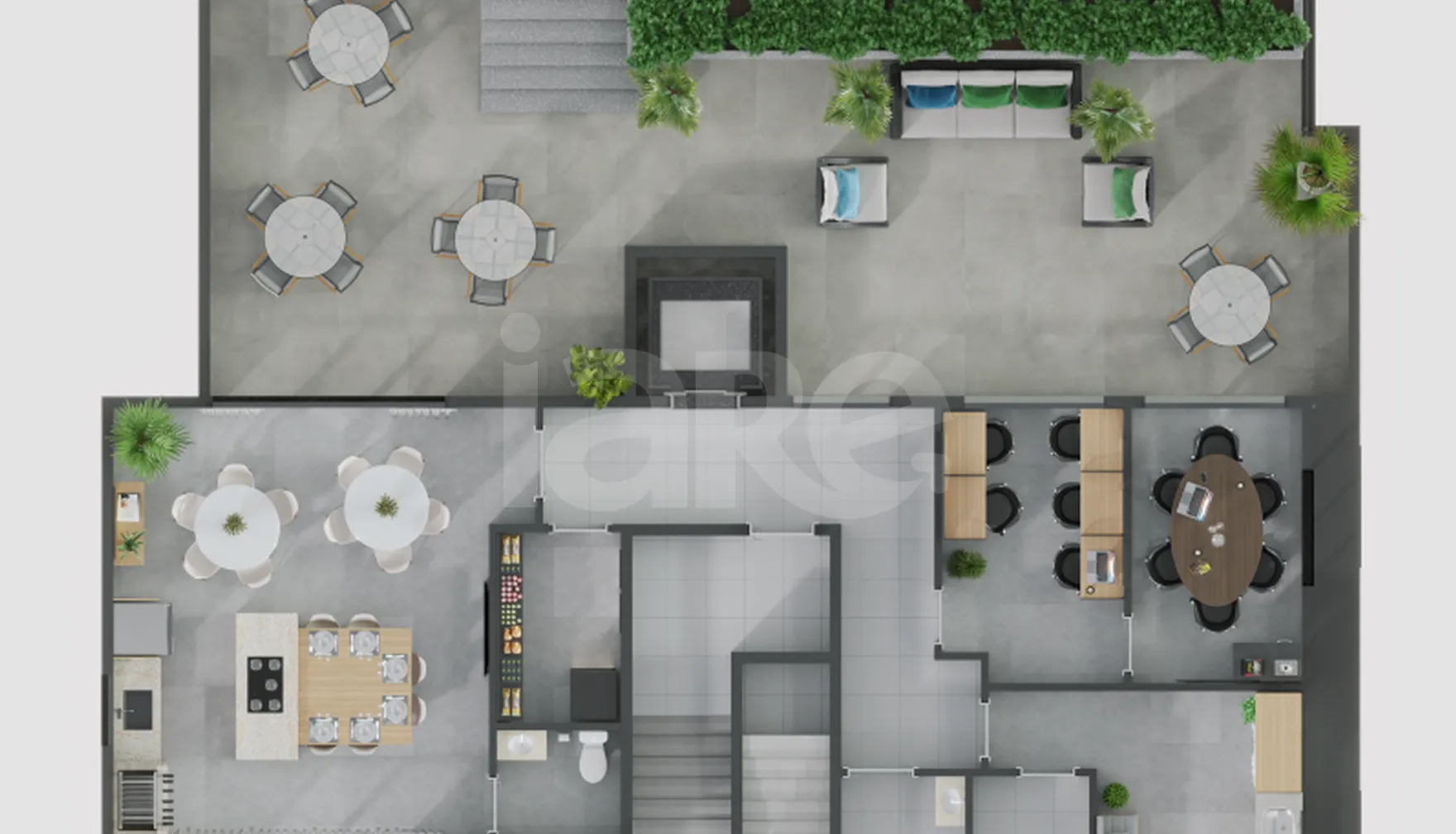 Planta — Pavimento lazer