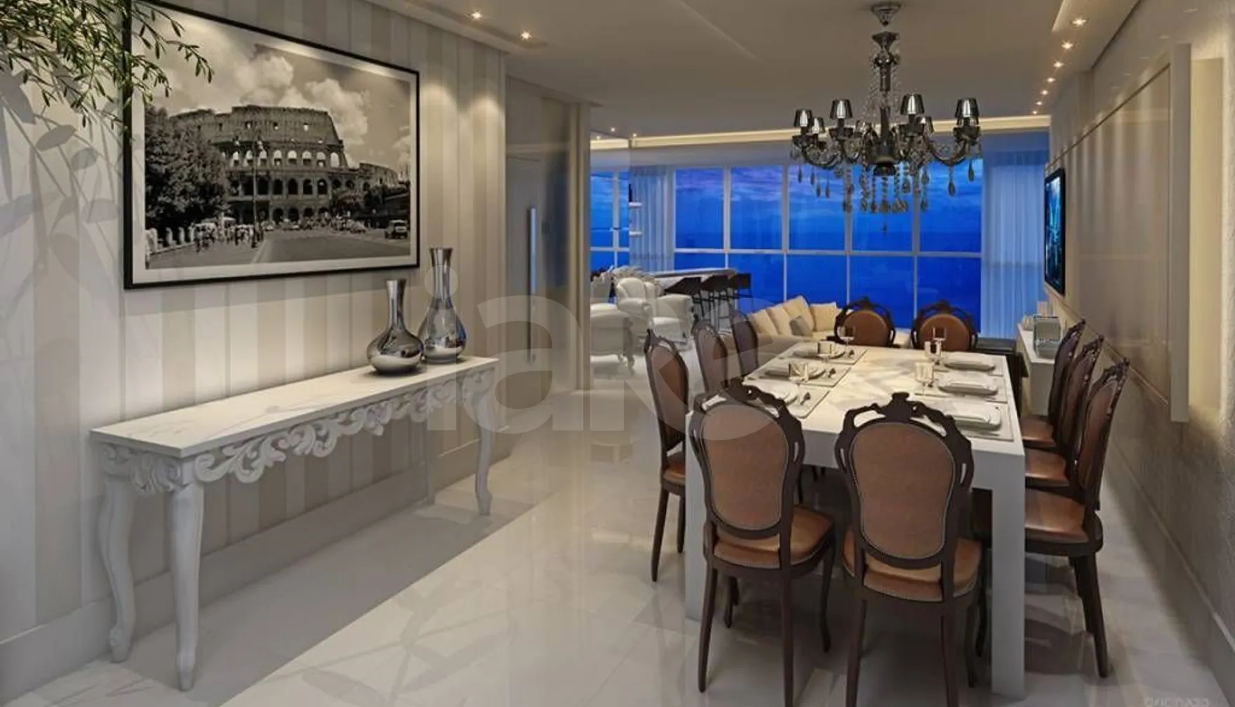 One Tower - Apartamento com 196,13 m², em Centro — foto 3