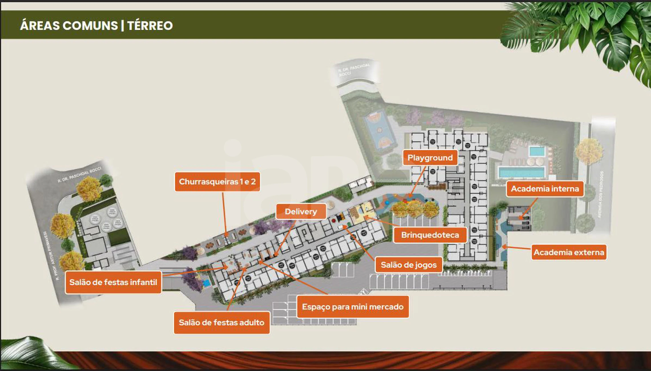 Planta — Pavimento térreo