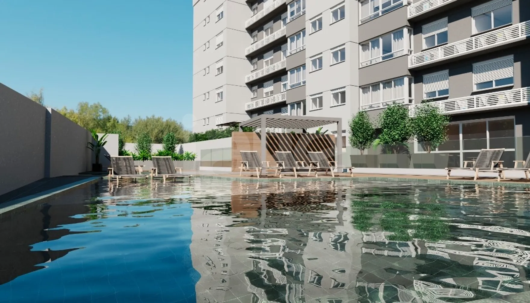 Curaçao Acqua Home - Apartamento com 76,6 m², em Cristo Redentor — foto 19