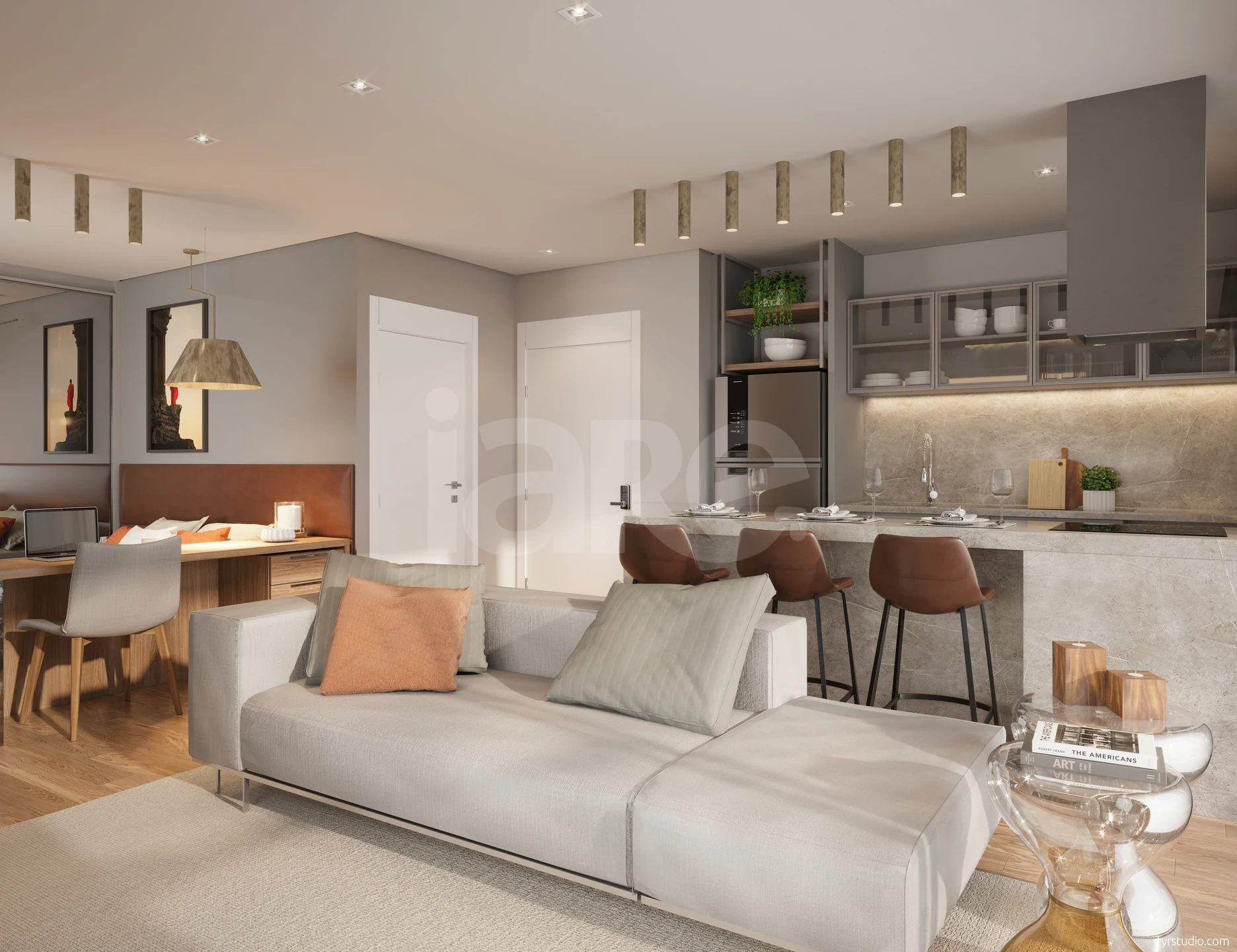 Temple Batel - Apartamento com 52,68 m², em Batel — foto 4