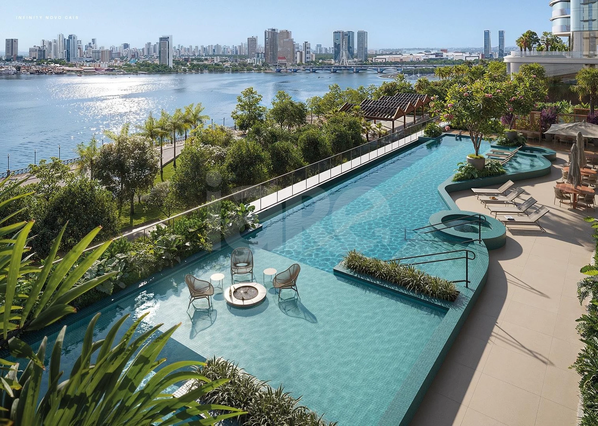 Infinity Novo Cais - Apartamento com 34,22 m², em São José — foto 21