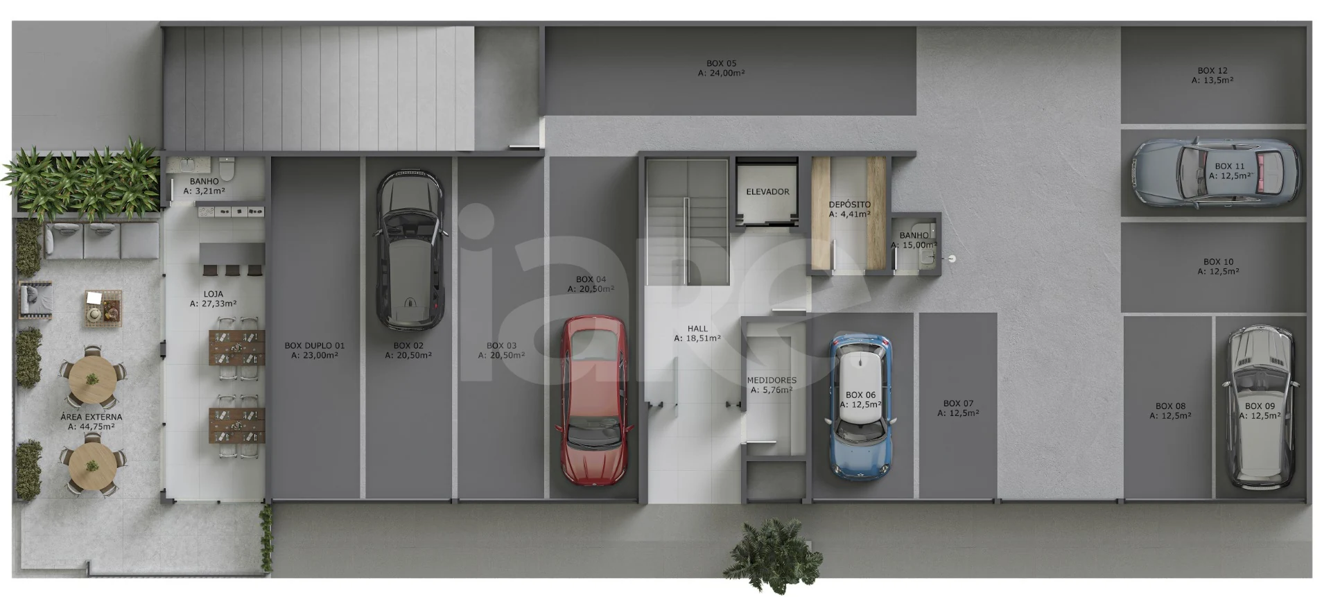Planta — Pavimento térreo
