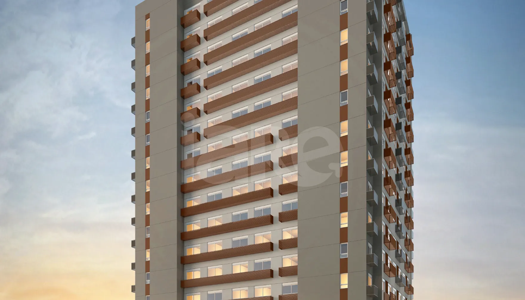 Skyline Menino Deus - Studio com 19,04 m², em Menino Deus — foto 2