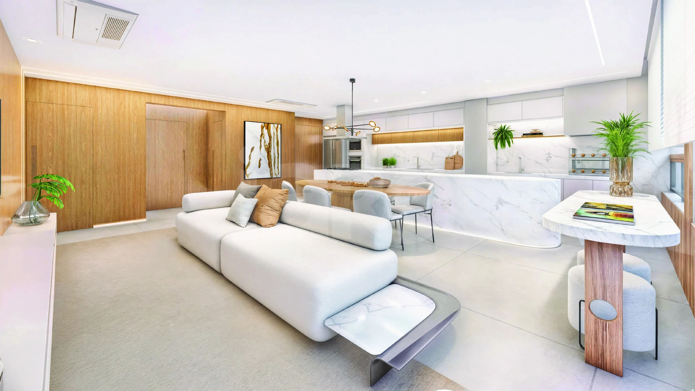 Residencial Pitangueiras - Apartamento com 153,3 m², em Jardim — foto 2