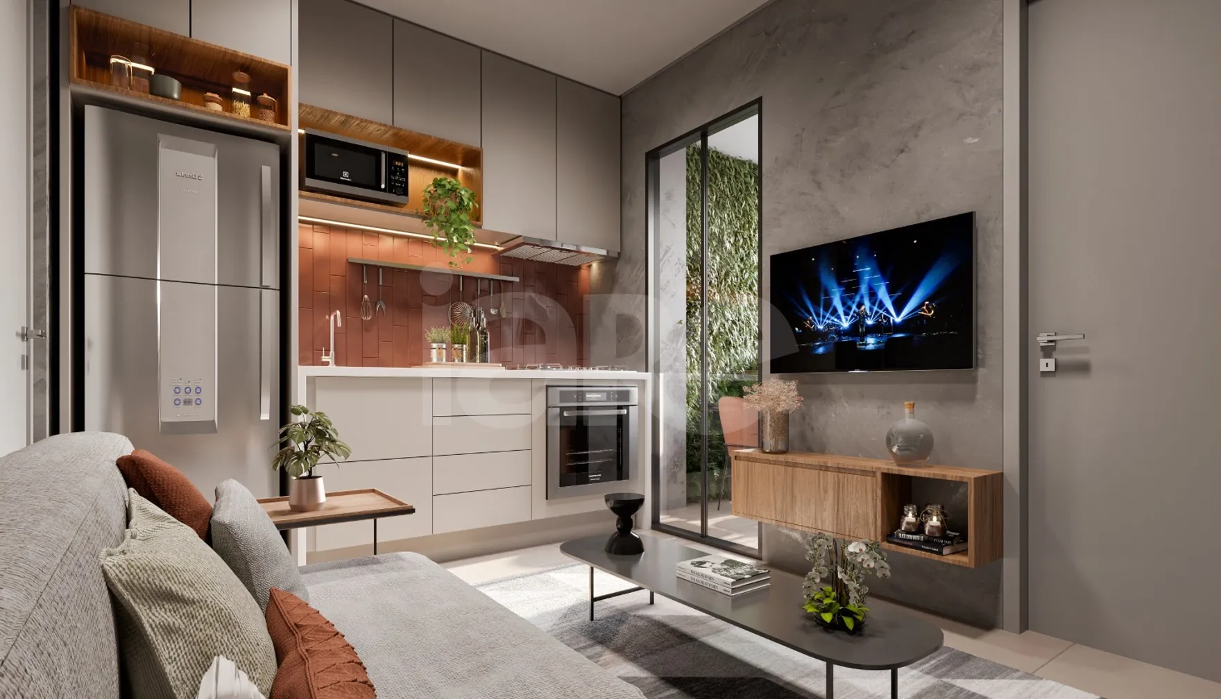 Maskan Vila Romana - Apartamento com 33,99 m², em Vila Romana — foto 4