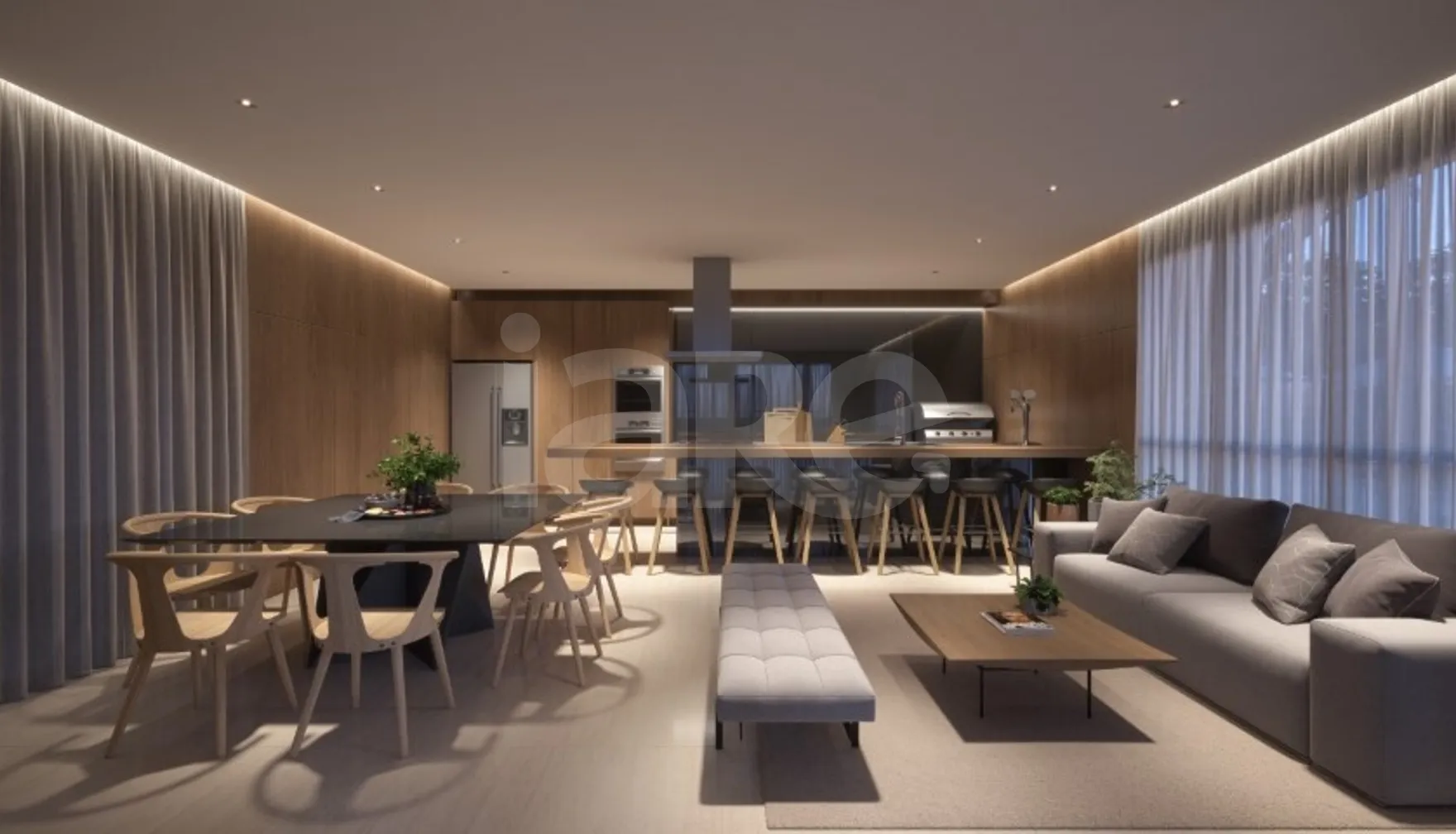 Ocean Wind Residence - Apartamento com 163,8 m², em Praia Brava de Itajaí — foto 2