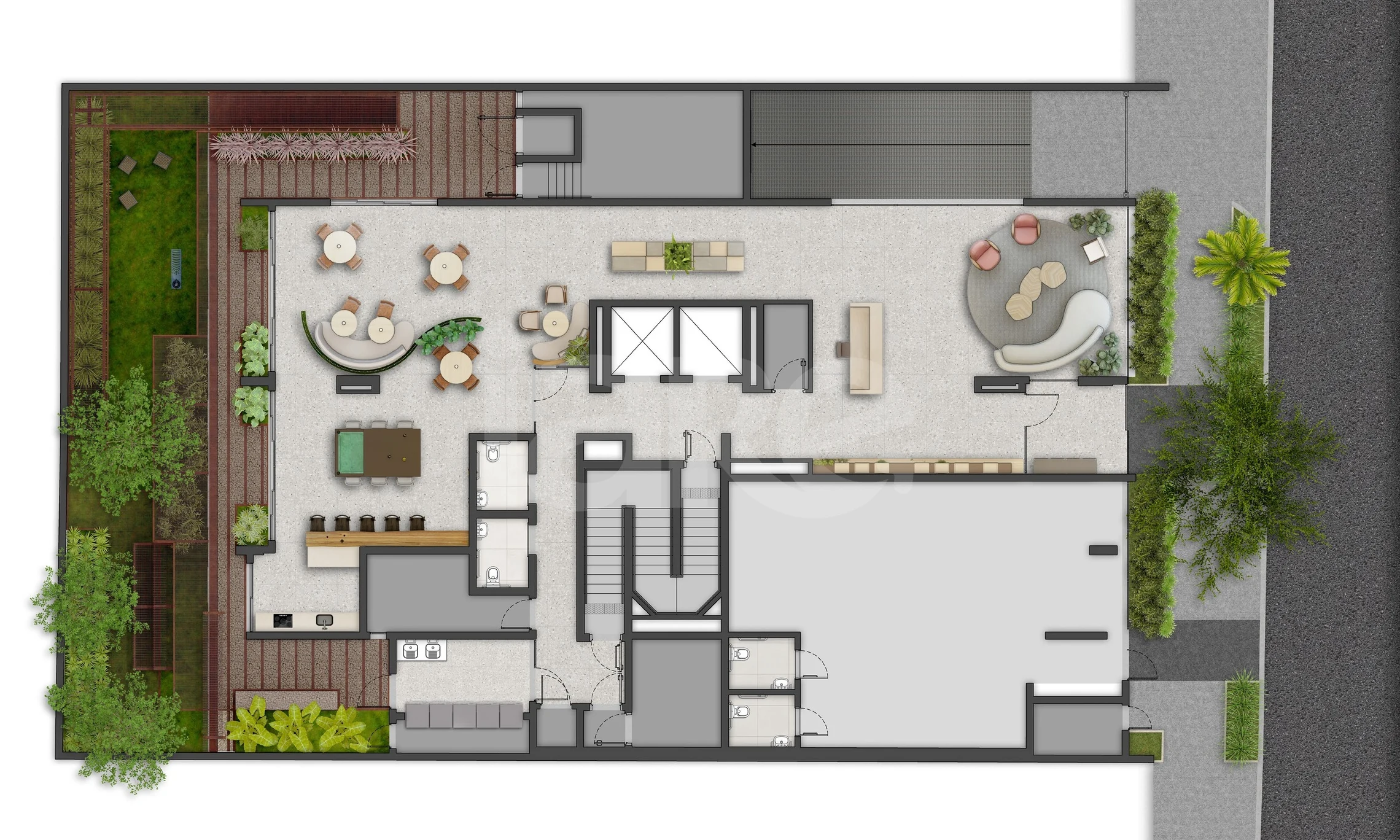 Planta — Pavimento térreo