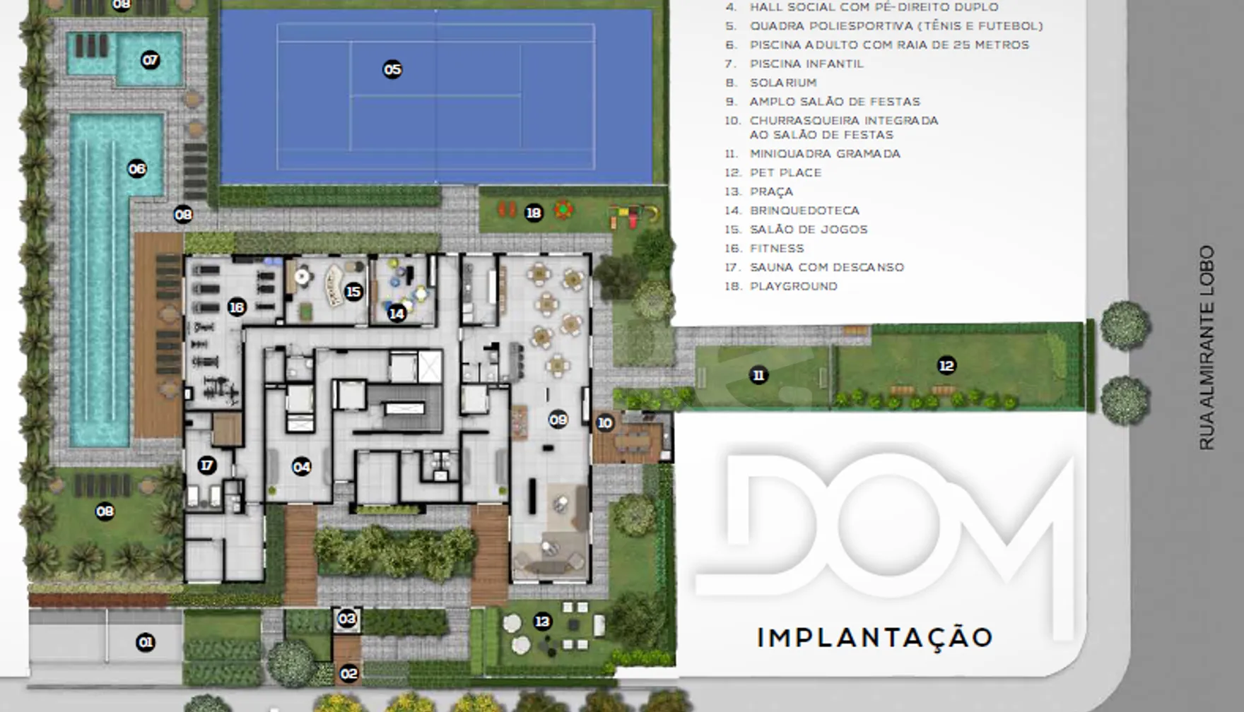 Planta — Implantaçao