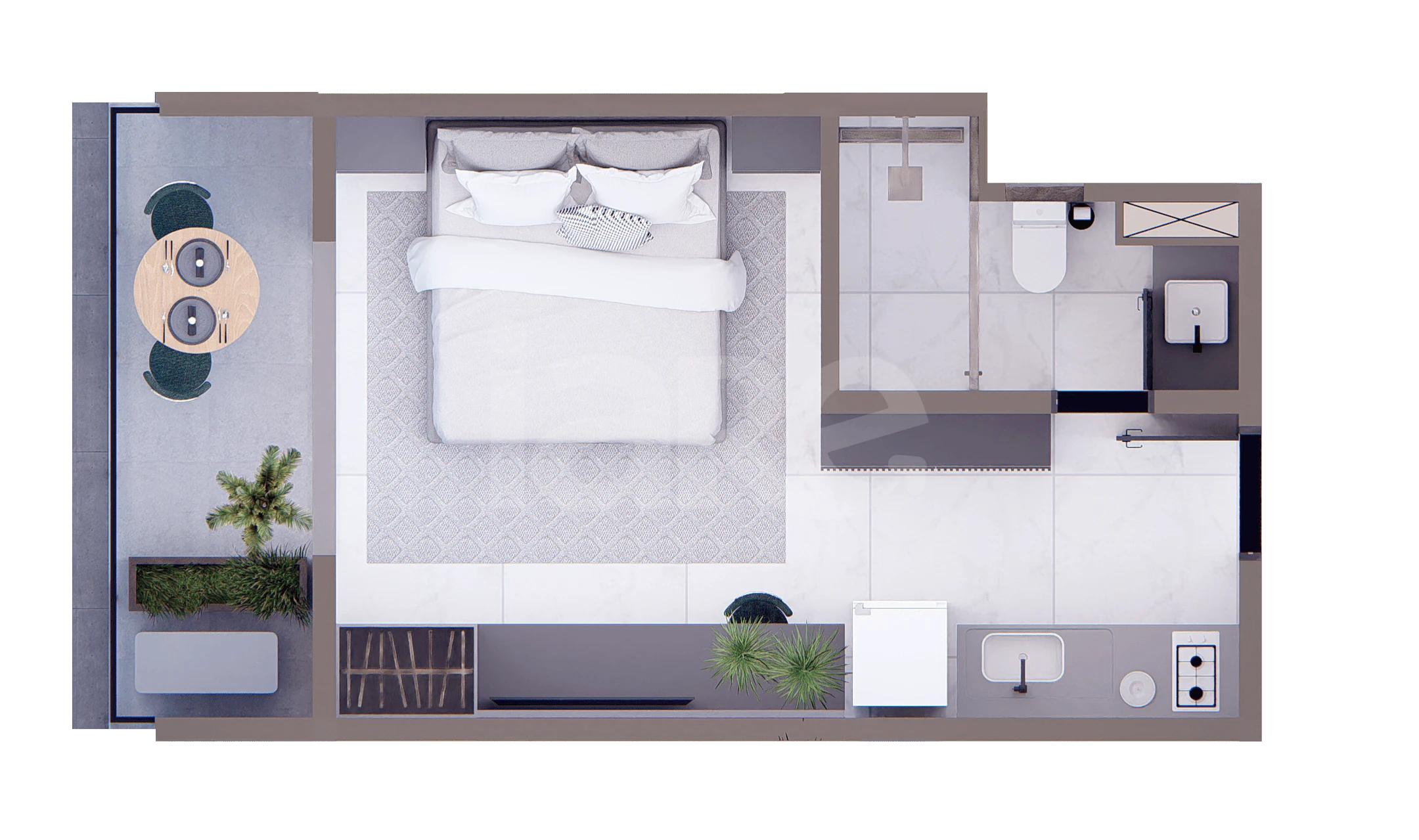 Planta — Studio 01 QT