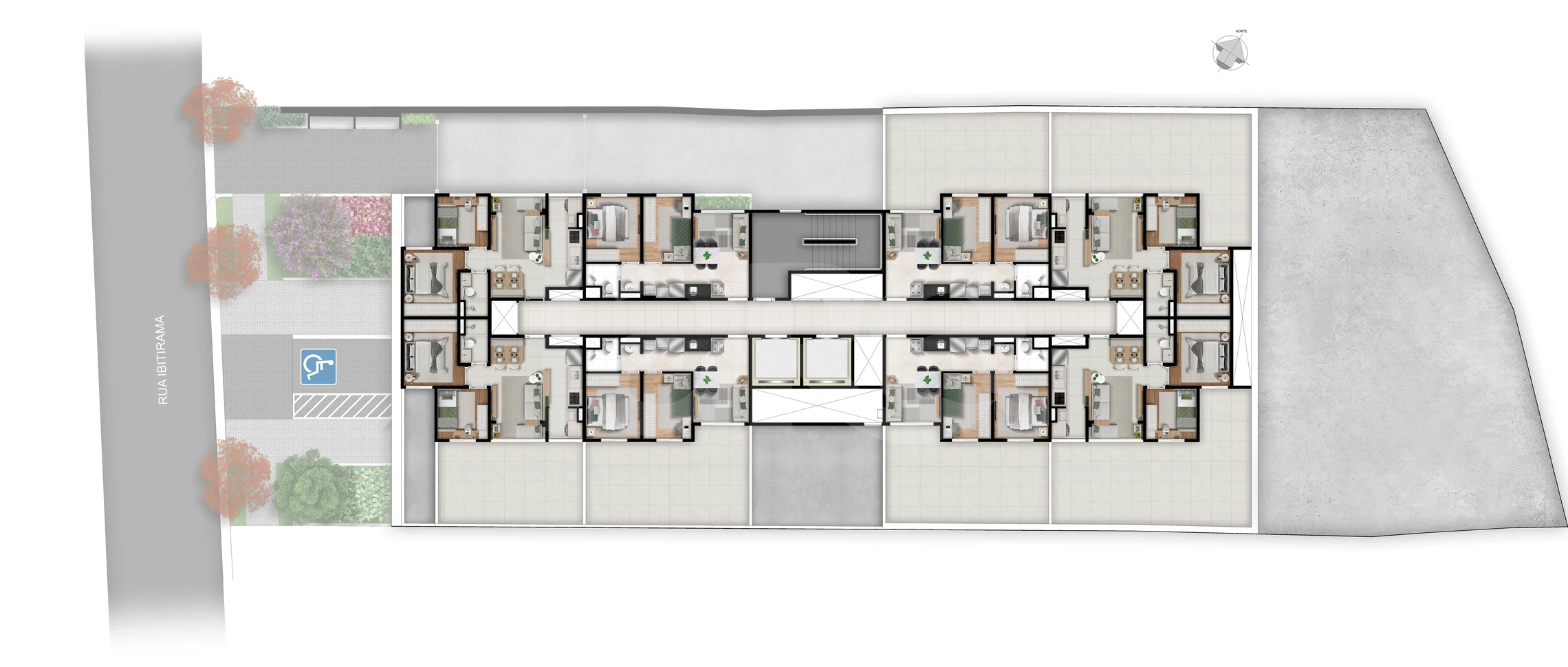 Planta — Pavimento 1