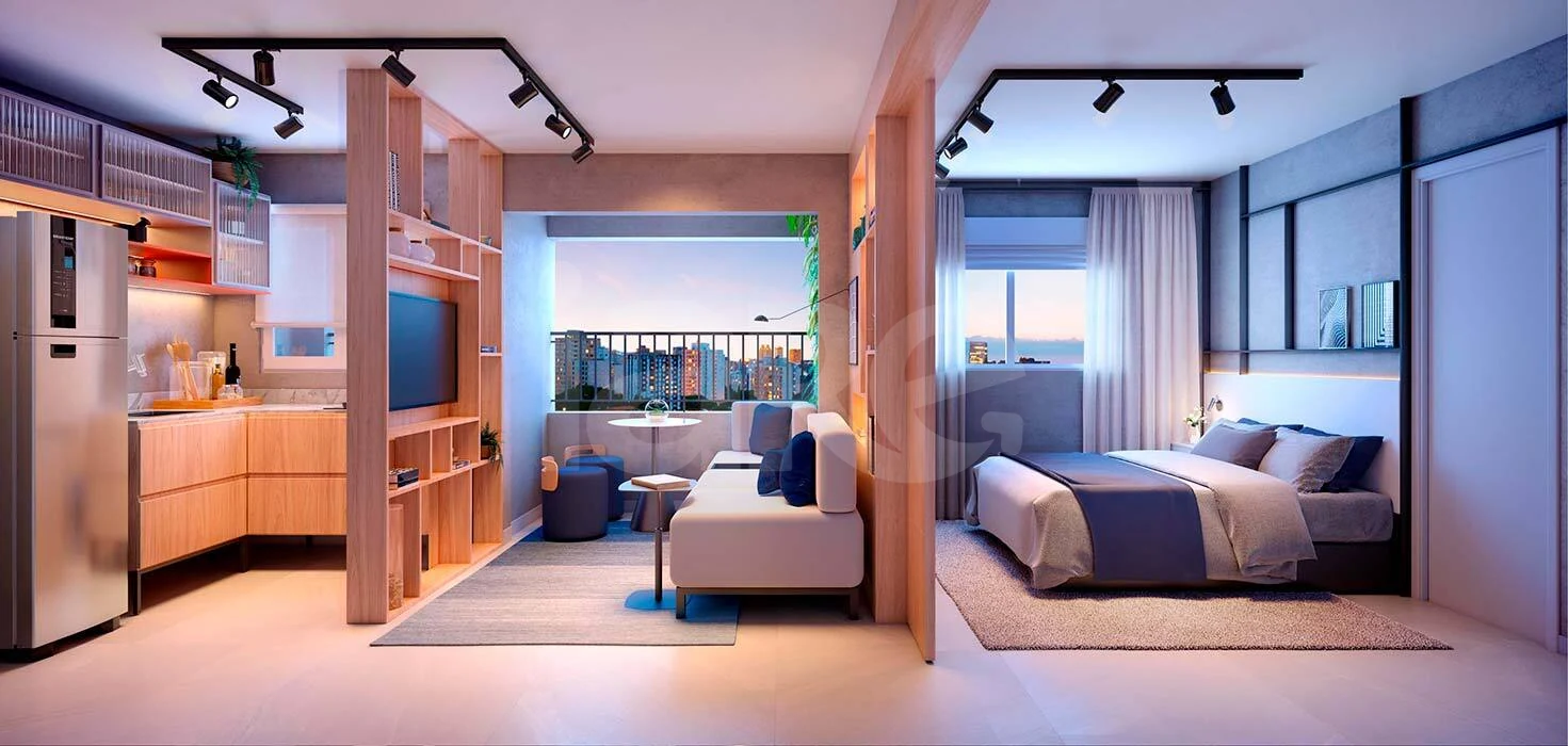 Planta — Apartamento 29 m²