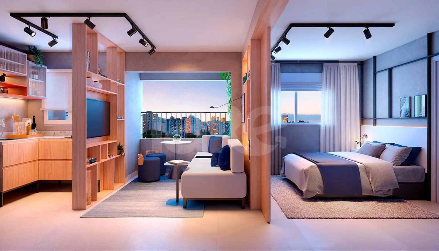 Planta — Apartamento 29 m²