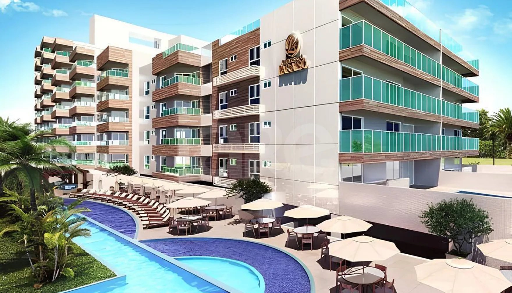 Chaves do Paraíso - Apartamento com 71,97 m², em Ponta de Campina — foto 1