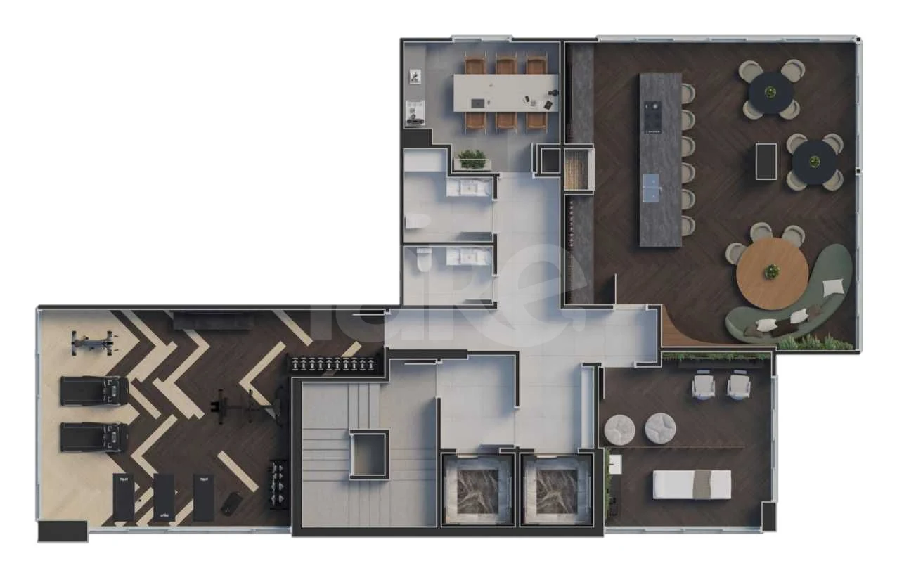 Planta — Pavimento lazer 2