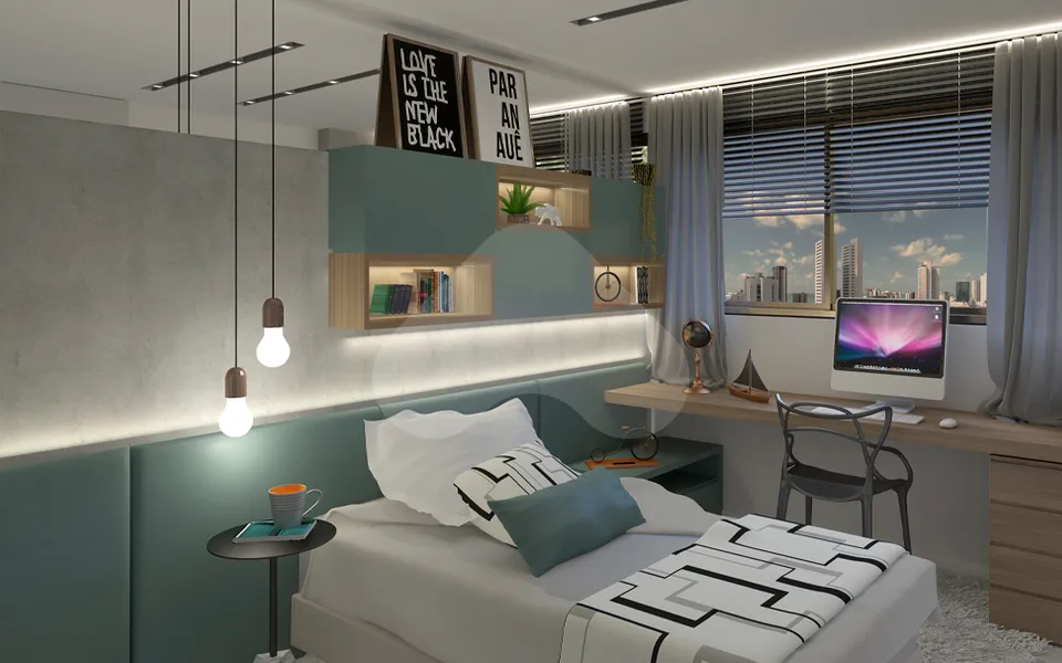 Parc Benvinda de Farias - Apartamento com 63 m², em Boa Viagem — foto 10