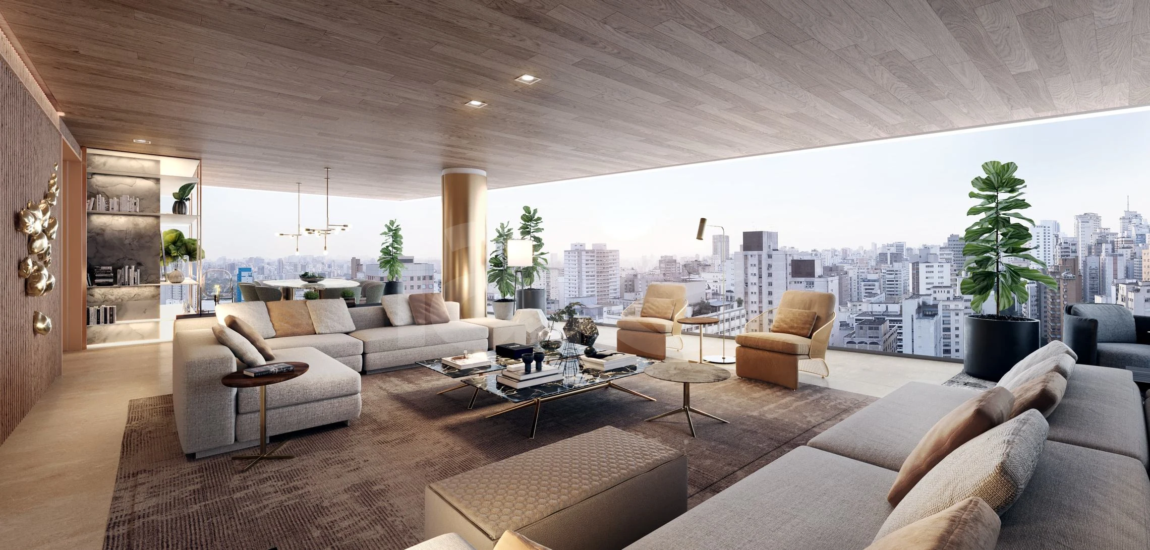 Facces Jardins by Helbor - Garden com 585,45 m², em Jardim Paulista — foto 2