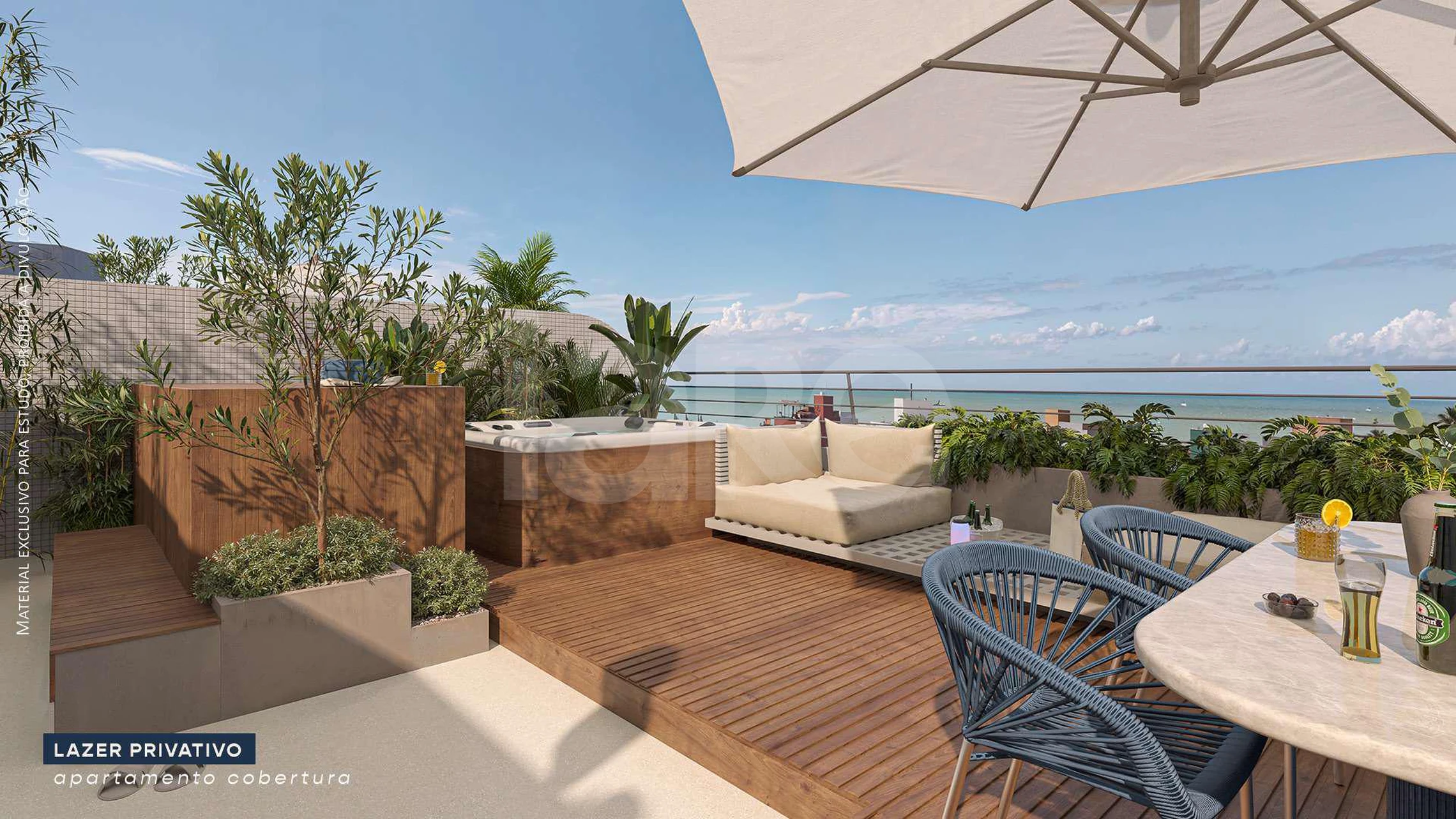 Mãlama Seixas - Apartamento com 36,97 m², em Ponta do Seixas — foto 30