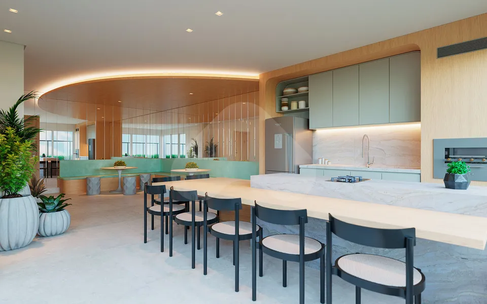 Azure Compact Life - Apartamento com 81,67 m², em Setor Marista — foto 14