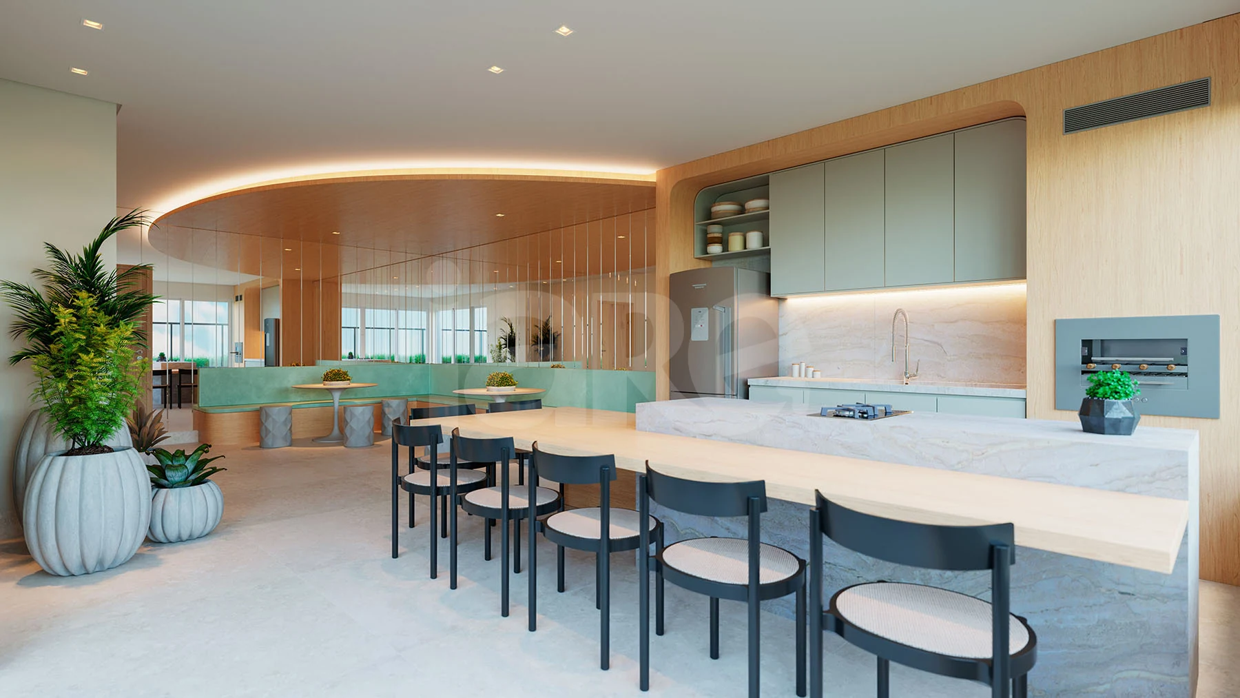 Azure Compact Life - Apartamento com 81,67 m², em Setor Marista — foto 16