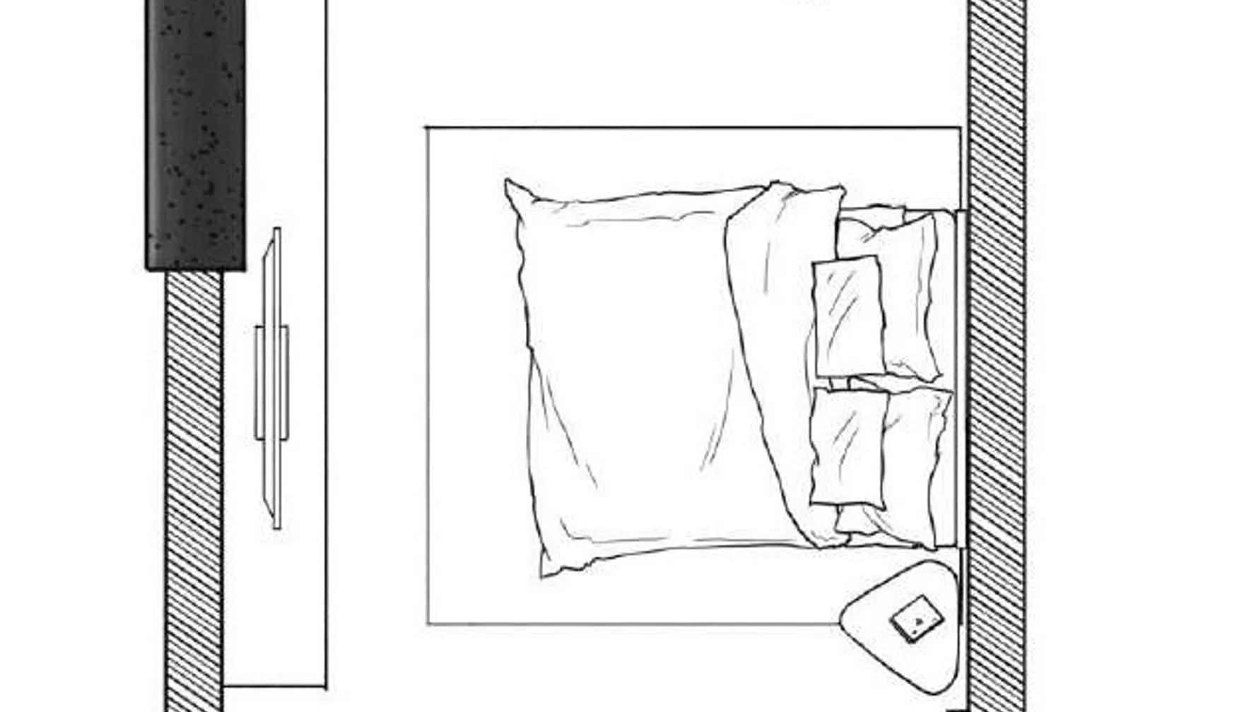 Planta — Studio 25,92 m²