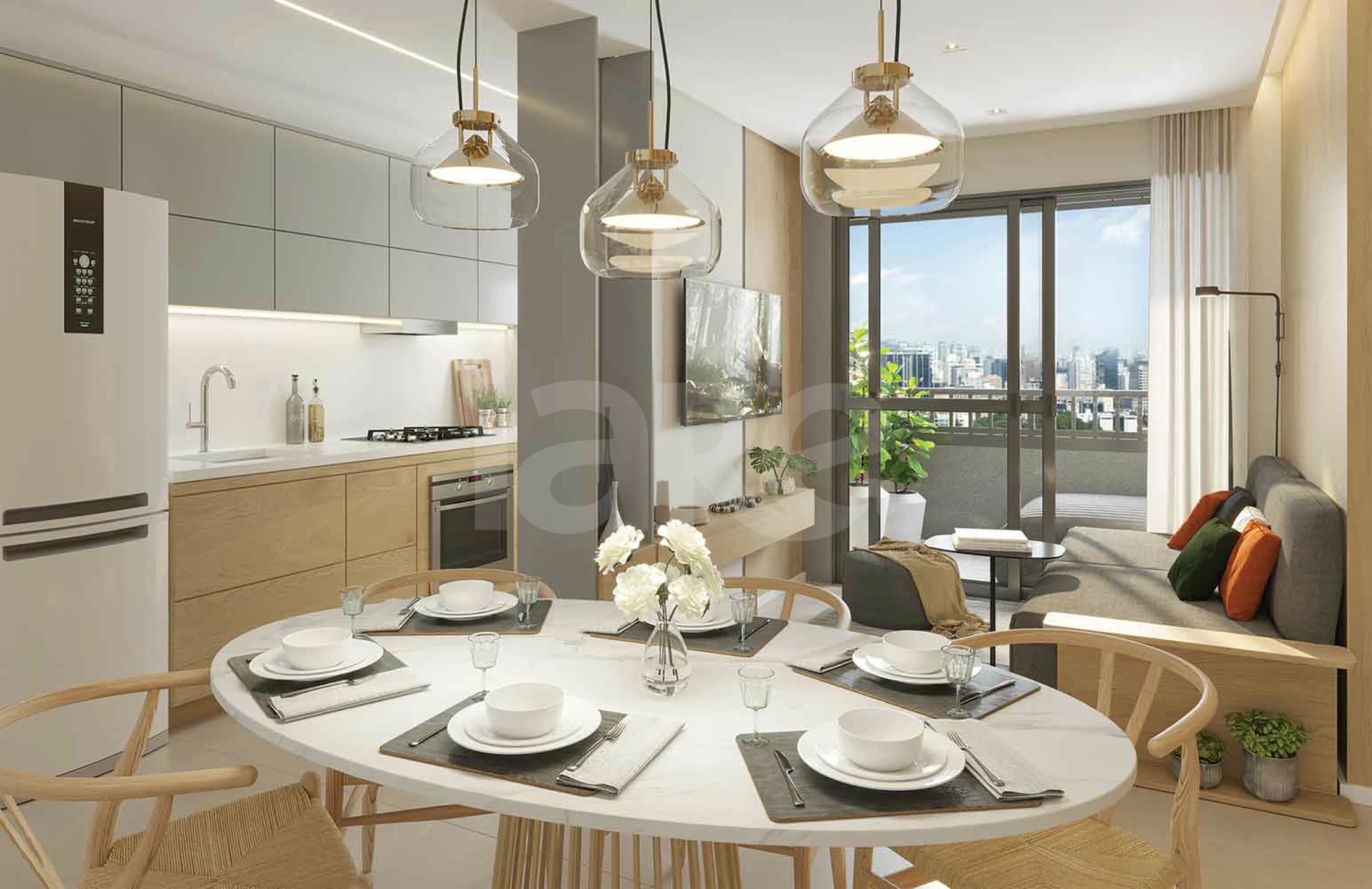Moved Osasco Residence - Apartamento com 72 m², em Centro — foto 2